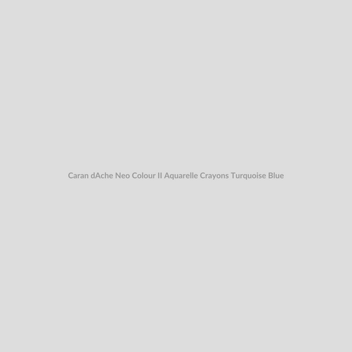 Caran d'Ache Neo Colour II Aquarelle Crayons Turquoise Blue