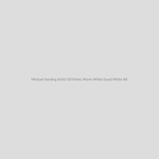 Michael Harding Artist Oil Paints Warm White (Lead White Alternative)