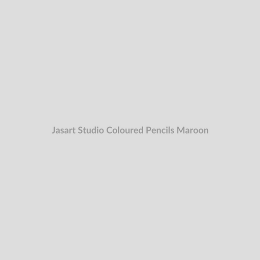 Jasart Studio Coloured Pencils Maroon