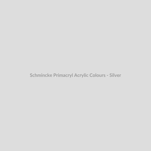 Schmincke Primacryl Acrylic Colours - Silver