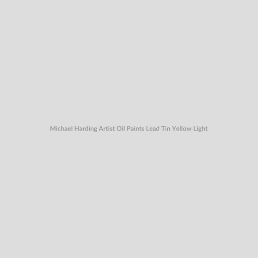 Michael Harding Artist Oil Paints Lead Tin Yellow Light