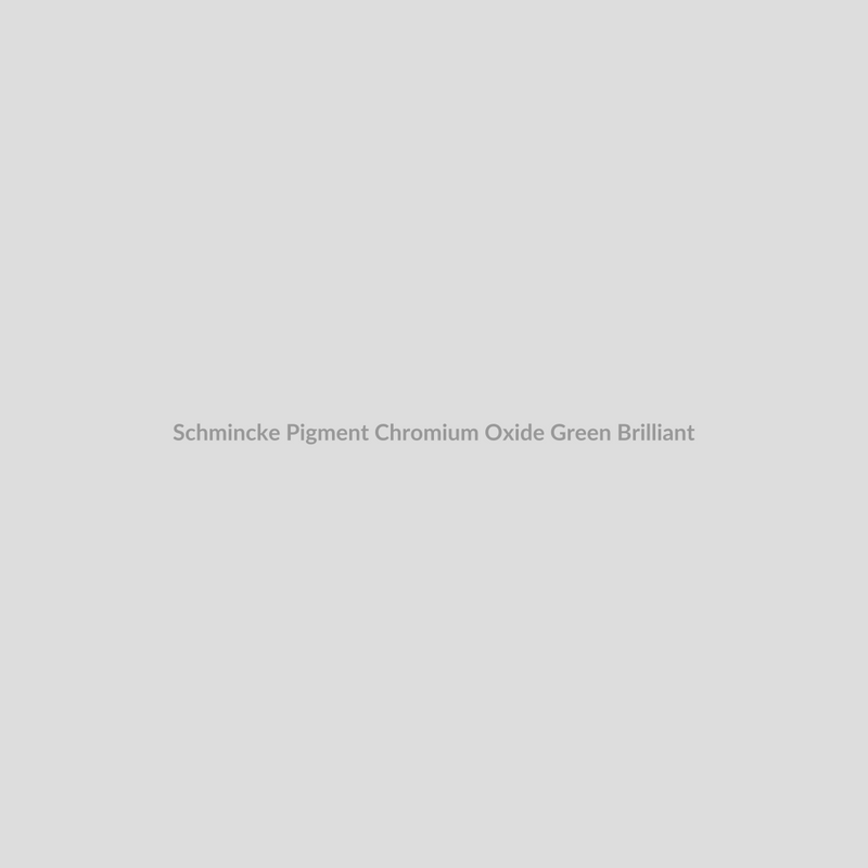 Schmincke Pigment Chromium Oxide Green Brilliant
