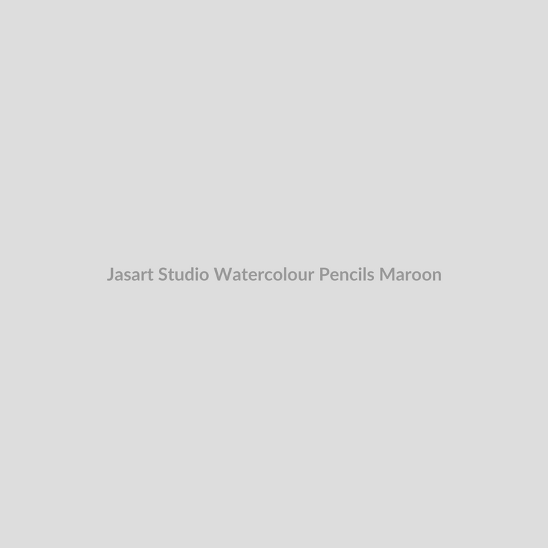 Jasart Studio Watercolour Pencils Maroon