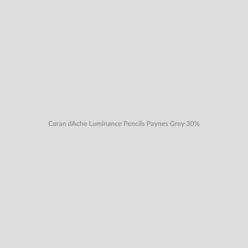 Caran d'Ache Luminance Pencils Payne's Grey 30%