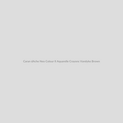 Caran d'Ache Neo Colour II Aquarelle Crayons Vandyke Brown