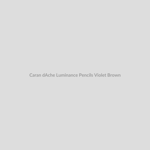 Caran d'Ache Luminance Pencils Violet Brown