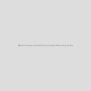 Michael Harding Artist Oil Paints Cremnitz White No.1 (Walnut Oil)