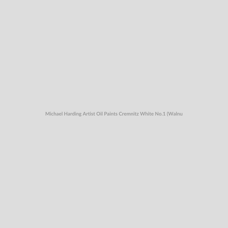 Michael Harding Artist Oil Paints Cremnitz White No.1 (Walnut Oil)