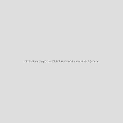 Michael Harding Artist Oil Paints Cremnitz White No.1 (Walnut Oil)