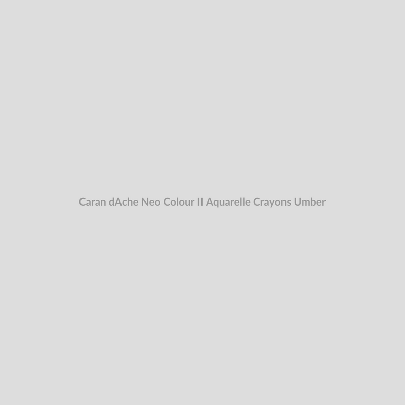Caran d'Ache Neo Colour II Aquarelle Crayons Umber