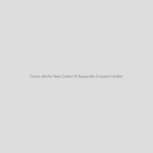 Caran d'Ache Neo Colour II Aquarelle Crayons Umber