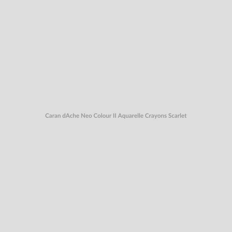 Caran d'Ache Neo Colour II Aquarelle Crayons Scarlet