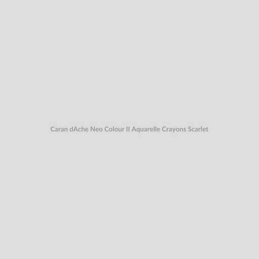 Caran d'Ache Neo Colour II Aquarelle Crayons Scarlet