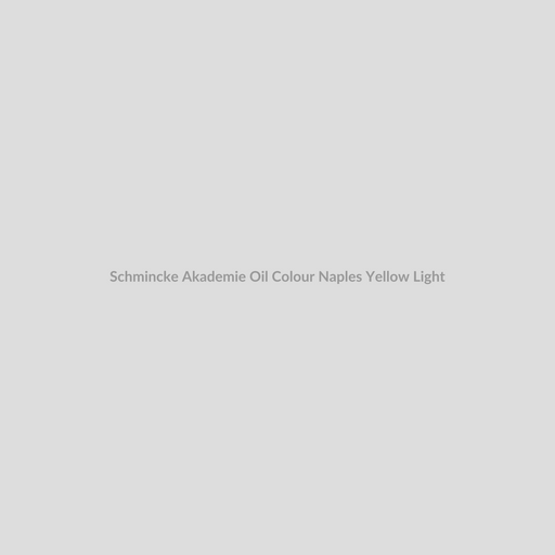 Schmincke Akademie Oil Colour Naples Yellow Light