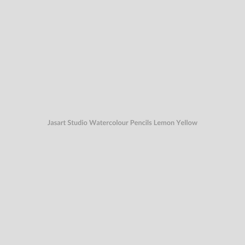Jasart Studio Watercolour Pencils Lemon Yellow