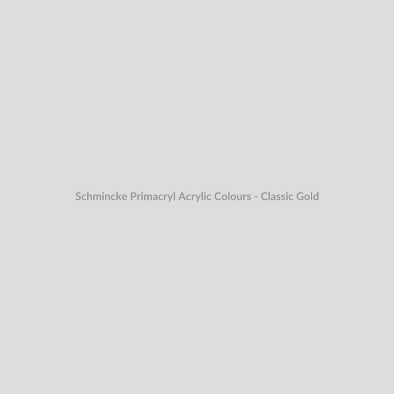 Schmincke Primacryl Acrylic Colours - Classic Gold