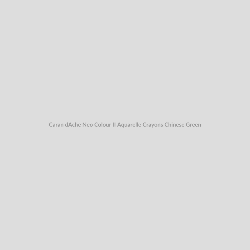 Caran d'Ache Neo Colour II Aquarelle Crayons Chinese Green