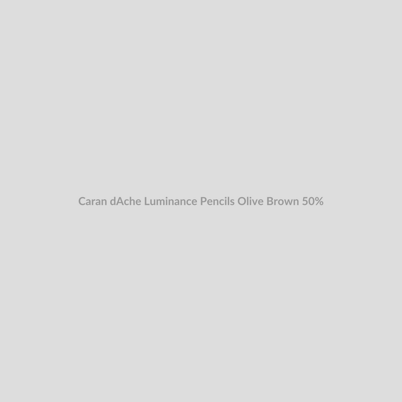 Caran d'Ache Luminance Pencils Olive Brown 50%