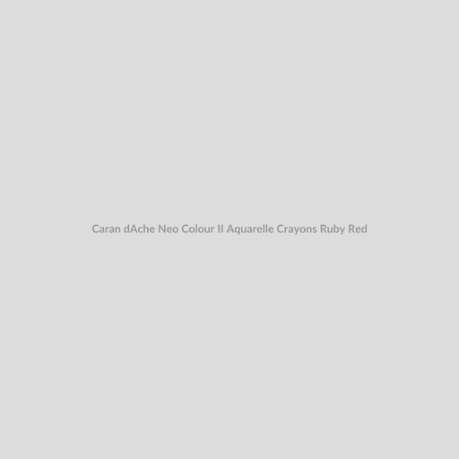 Caran d'Ache Neo Colour II Aquarelle Crayons Ruby Red