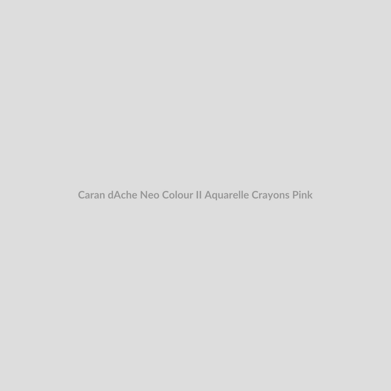 Caran d'Ache Neo Colour II Aquarelle Crayons Pink