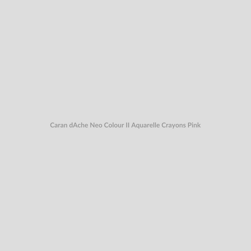 Caran d'Ache Neo Colour II Aquarelle Crayons Pink