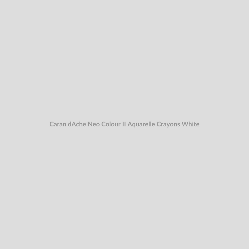Caran d'Ache Neo Colour II Aquarelle Crayons White