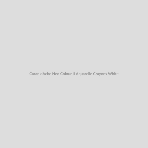 Caran d'Ache Neo Colour II Aquarelle Crayons White