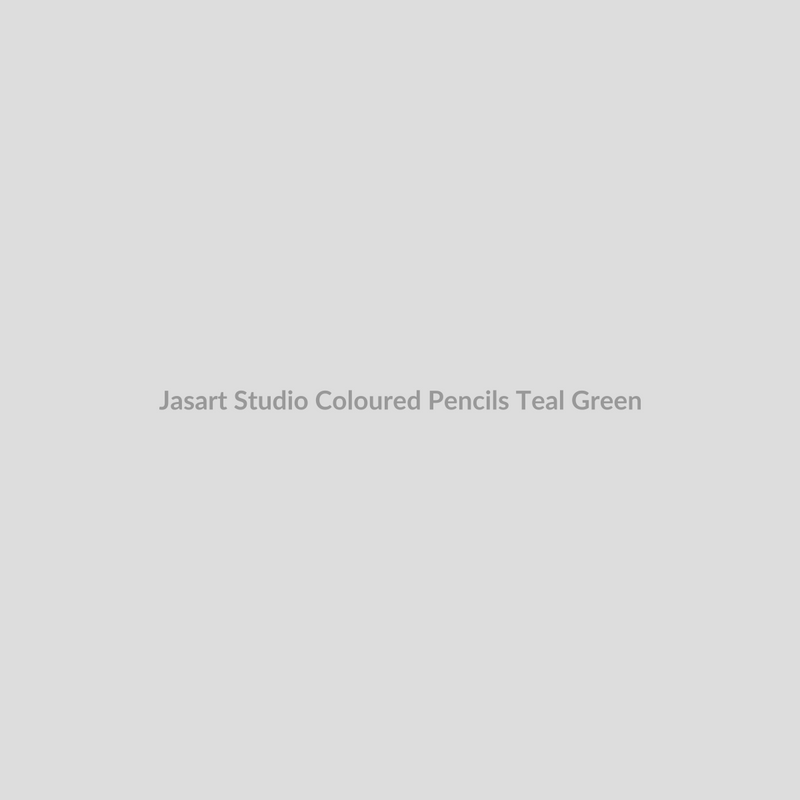 Jasart Studio Coloured Pencils Teal Green