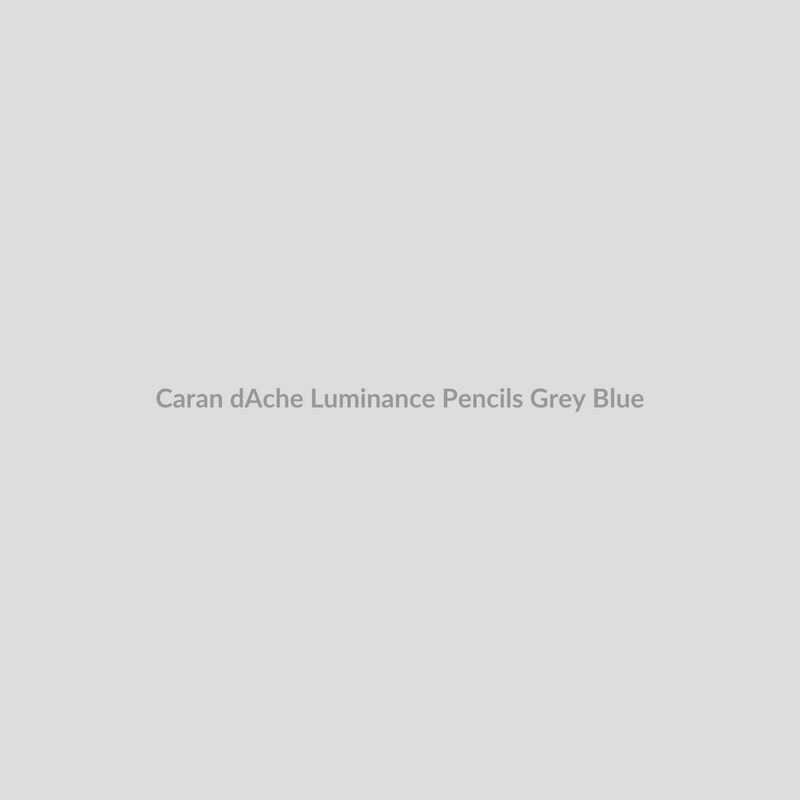 Caran d'Ache Luminance Pencils Grey Blue