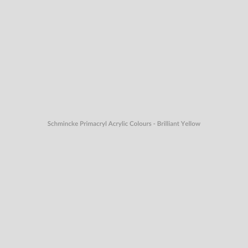 Schmincke Primacryl Acrylic Colours - Brilliant Yellow