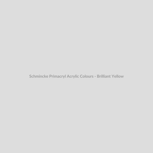 Schmincke Primacryl Acrylic Colours - Brilliant Yellow