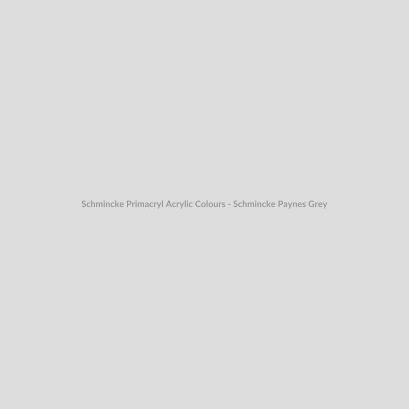 Schmincke Primacryl Acrylic Colours - Schmincke Payne's Grey