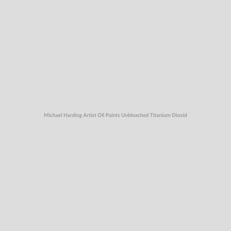 Michael Harding Artist Oil Paints Unbleached Titanium Dioxide