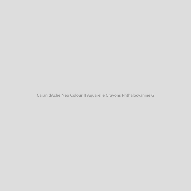 Caran d'Ache Neo Colour II Aquarelle Crayons Phthalocyanine Green