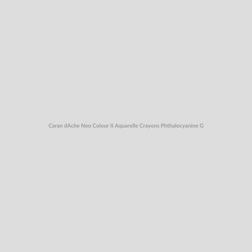 Caran d'Ache Neo Colour II Aquarelle Crayons Phthalocyanine Green