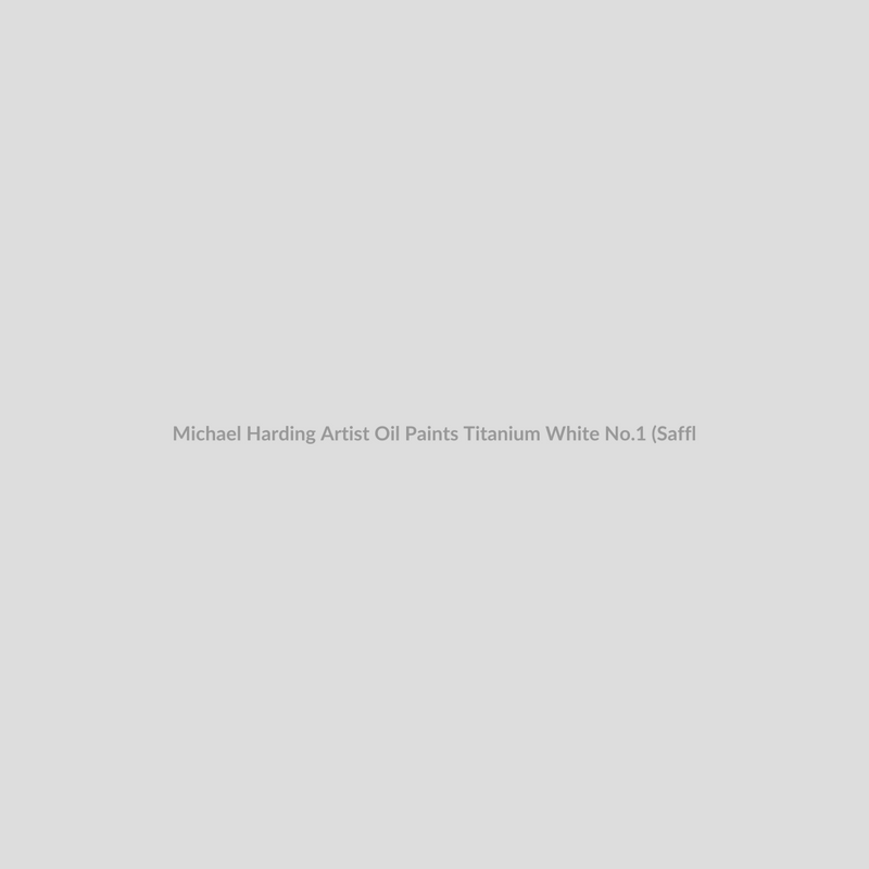 Michael Harding Artist Oil Paints Titanium White No.1 (Safflower Oil)