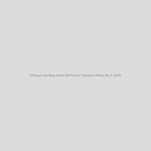 Michael Harding Artist Oil Paints Titanium White No.1 (Safflower Oil)