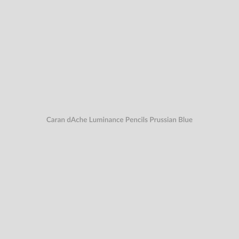 Caran d'Ache Luminance Pencils Prussian Blue