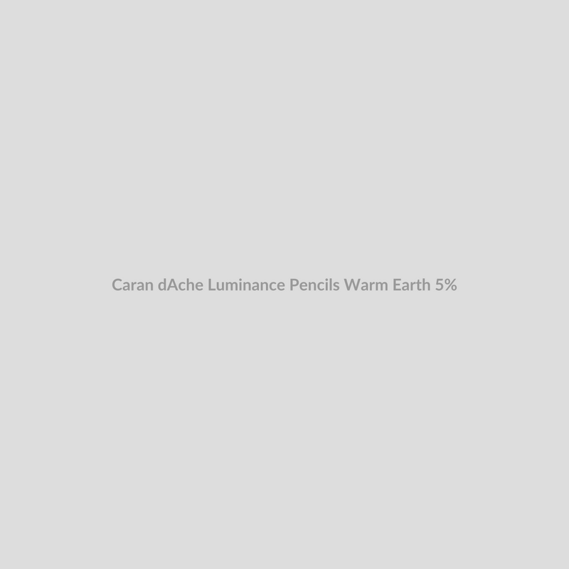 Caran d'Ache Luminance Pencils Warm Earth 5%