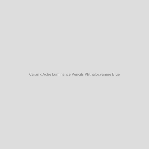Caran d'Ache Luminance Pencils Phthalocyanine Blue