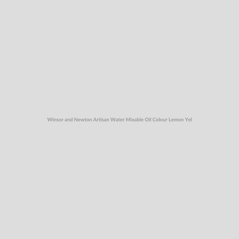 Winsor and Newton Artisan Water Mixable Oil Colour Lemon Yellow