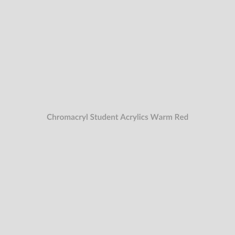 Chromacryl Student Acrylics Warm Red