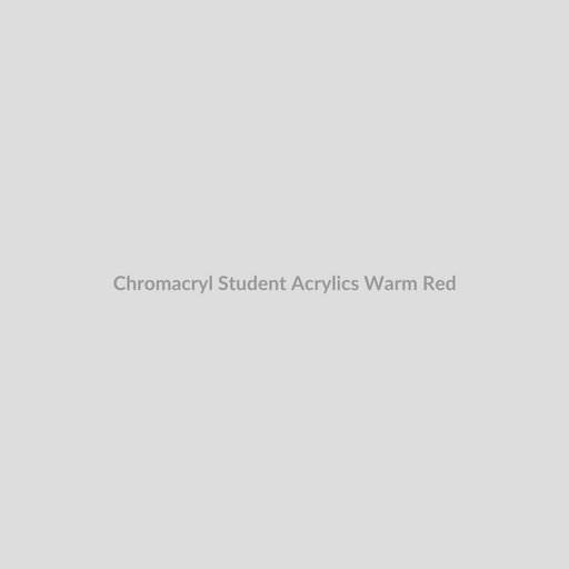 Chromacryl Student Acrylics Warm Red