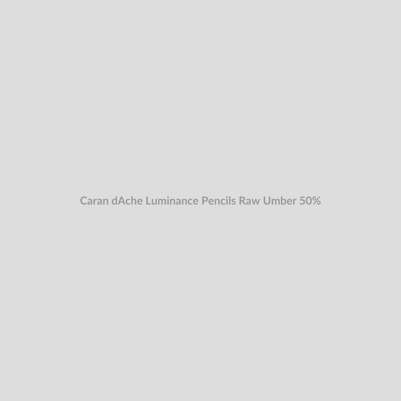 Caran d'Ache Luminance Pencils Raw Umber 50%