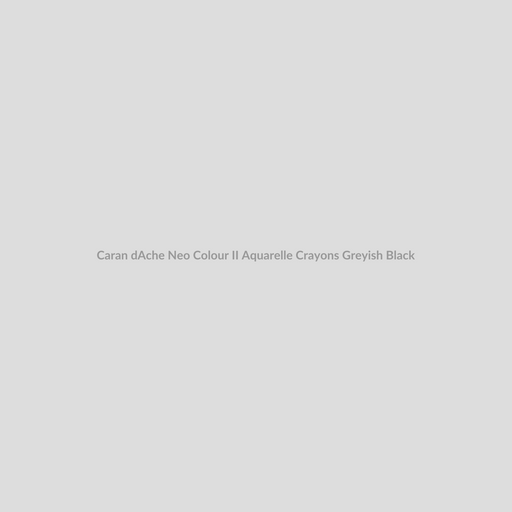 Caran d'Ache Neo Colour II Aquarelle Crayons Greyish Black