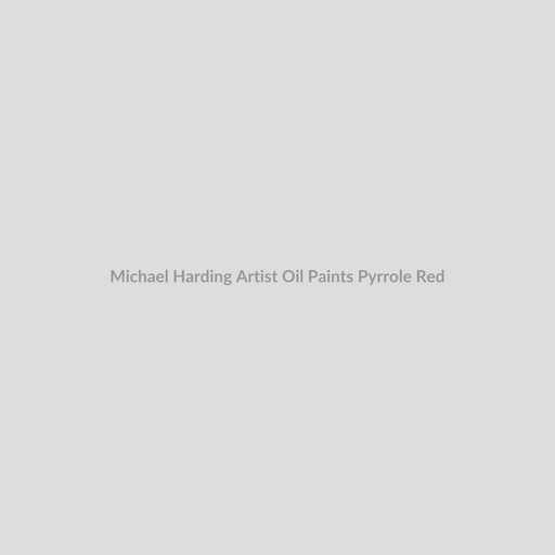 Michael Harding Artist Oil Paints Pyrrole Red