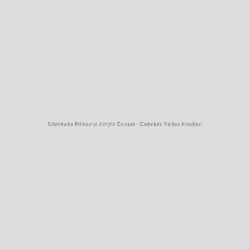 Schmincke Primacryl Acrylic Colours - Cadmium Yellow Medium