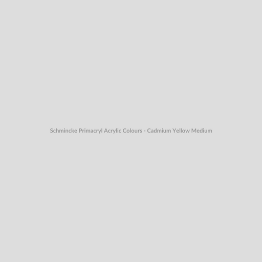 Schmincke Primacryl Acrylic Colours - Cadmium Yellow Medium