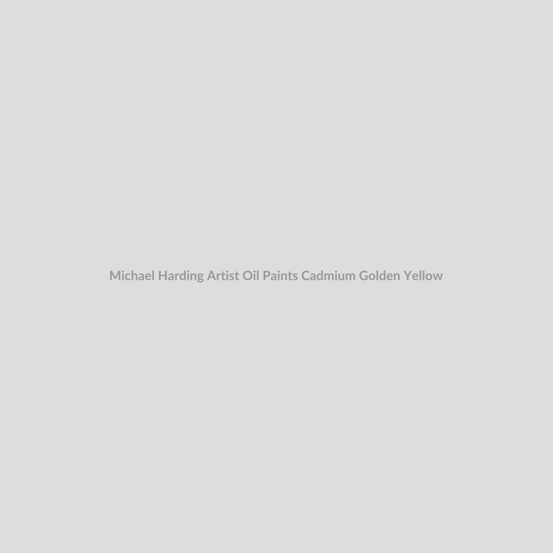 Michael Harding Artist Oil Paints Cadmium Golden Yellow