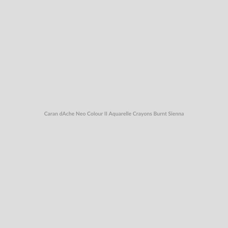 Caran d'Ache Neo Colour II Aquarelle Crayons Burnt Sienna